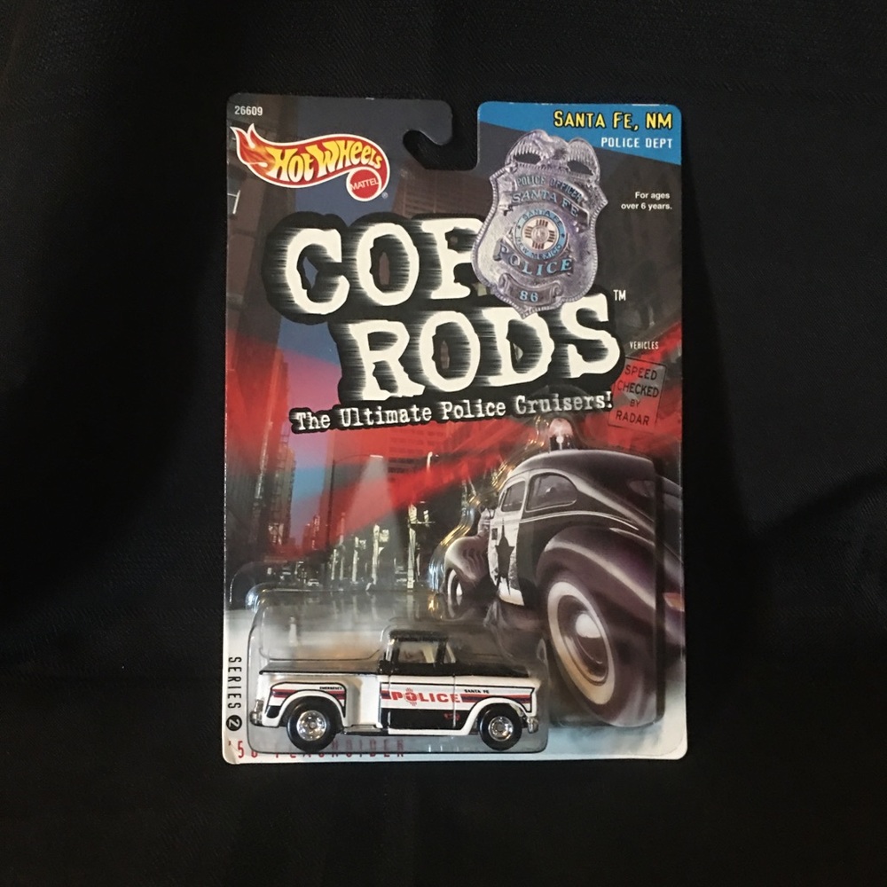 Santa Fe, NM. Hot wheels Cop Rods series 2